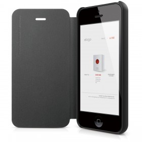 Чехол для iPhone 5 / 5s Elago S5 Leather Flip Black