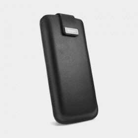 Чехол для iPhone 5 SGP Leather Pouch Crumena Series Black (SGP09512)