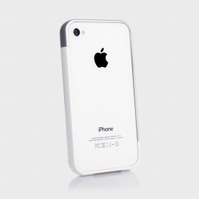 Бампер для iPhone 4, 4S SGP Linear EX Meteor Series White (SGP08373)