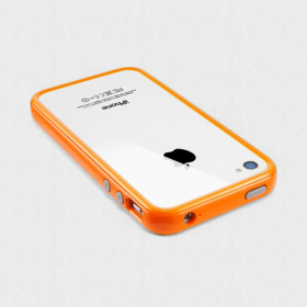 Чехол для iPhone 4, 4S SGP Neo Hybrid 2S Pastel Solaris Orange (SGP08364)