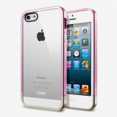 Чехол для iPhone 5 SGP Linear Metal Crystal Metal Pink (SGP10045)