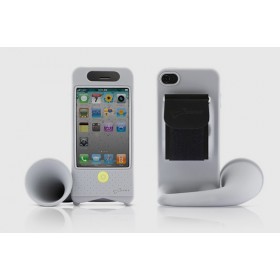 Чехол для iPhone 4, 4S Bone Collection Horn Bike Grey