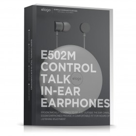 Наушники Elago E502 Earphones (Black-Dark Gray)