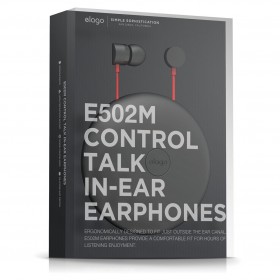 Наушники Elago E502 Earphones (Red-Black)