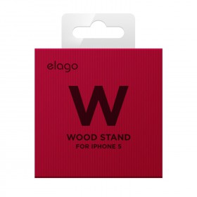 Подставка для iPhone 5 Elago S5 Stand Natural Wood Walnut