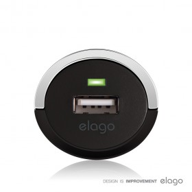 Автомобильная зарядка Elago Nano USB Charger C1 Black