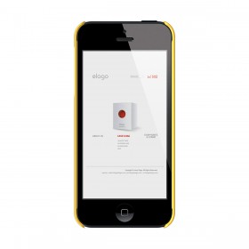 Чехол для iPhone 5 / 5s Elago S5 Breathe Yellow