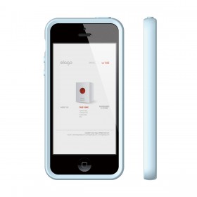 Чехол для iPhone 5 / 5s Elago S5 Flex Candy Blue
