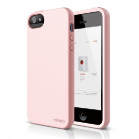 Чехол для iPhone 5 / 5s Elago S5 Flex Lovey Pink