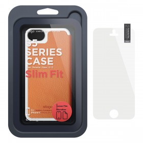 Чехол для iPhone 5 / 5s Elago S5 Leather Flip Orange