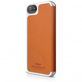 Чехол для iPhone 5 / 5s Elago S5 Leather Flip Orange