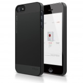 Чехол для iPhone 5 / 5s Elago S5 Outfit Aluminium Black