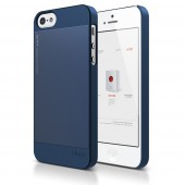 Чехол для iPhone 5 / 5s Elago S5 Outfit Aluminum Jean Indigo