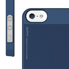 Чехол для iPhone 5 / 5s Elago S5 Outfit Aluminum Jean Indigo