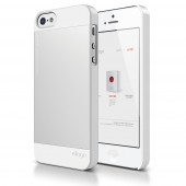 Чехол для iPhone 5 / 5s Elago S5 Outfit Aluminium White