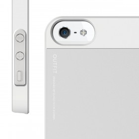 Чехол для iPhone 5 / 5s Elago S5 Outfit Aluminum White