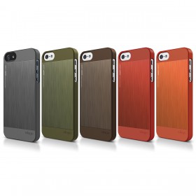 Чехол для iPhone 5 / 5s Elago S5 Outfit Matrix Aluminum Camo Green