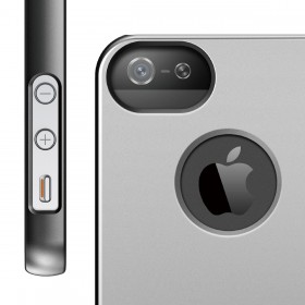 Чехол для iPhone 5 / 5s Elago S5 Slim Fit Metallic Dark Gray