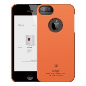 Чехол для iPhone 5 / 5s Elago S5 Slim Fit SF Orange