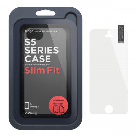 Чехол для iPhone 5 / 5s Elago S5 Slim Fit 2 SF Dark Gray