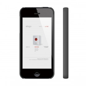 Чехол для iPhone 5 / 5s Elago S5 Slim Fit 2 SF Dark Gray