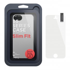 Чехол для iPhone 5 / 5s Elago S5 Slim Fit 2 Metallic Dark Gray