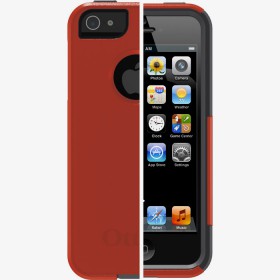 Чехол для iPhone 5 OtterBox Commuter Series Lava Orange 