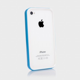Чехол для iPhone 4, 4S SGP Neo Hybrid 2S Snow Tender Blue (SGP08354)