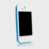 Чехол для iPhone 4, 4S SGP Neo Hybrid 2S Snow Tender Blue (SGP08354)