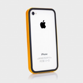 Чехол для iPhone 4, 4S SGP Neo Hybrid 2S Vivid Reventon Yellow (SGP08357)
