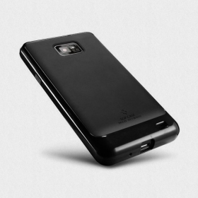Чехол для Samsung Galaxy S2 SGP Neo Hybrid EX Series Soul Black (SGP07921)