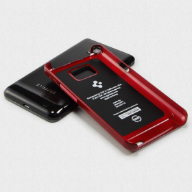 Чехол для Samsung Galaxy S2 SGP Ultra Thin Air Series Dante Red (SGP07915)
