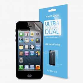 Защитная пленка для iPhone 5 SGP Steinheil Ultra Crystal Dual (SGP09594)