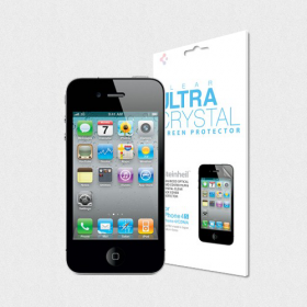 Защитная пленка для iPhone 4S SGP Steinheil Ultra Crystal (SGP08309)