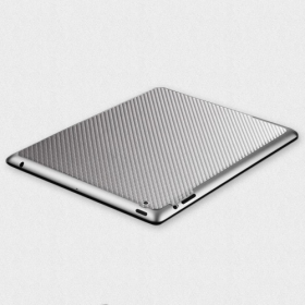 Защитная наклейка для iPad 4 SGP Skin Guard Set Series Carbon Pattern Gray (SGP09042)