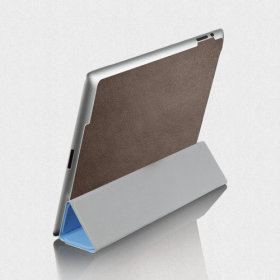 Защитная наклейка для iPad 4 SGP Skin Guard Set Series Leather Pattern Brown (SGP08861)
