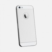 Защитная наклейка для iPhone 5 SGP Skin Guard Set Leather White (SGP09566)