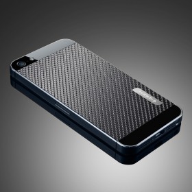 Защитная наклейка для iPhone 5 SGP Skin Guard Set Carbon Black (SGP09571)