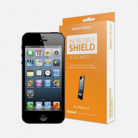 Защитная пленка для iPhone 5 SGP Incredible Shield Film Set Ultra Matte (SGP08202)