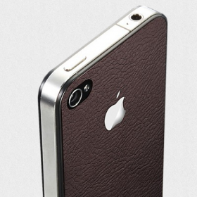 Защитная пленка для iPhone 4S, 4 SGP Skin Guard Set Series Brown (SGP06898)