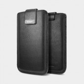 Чехол для iPhone 5 SGP Leather Pouch Crumena Series Black (SGP09512)