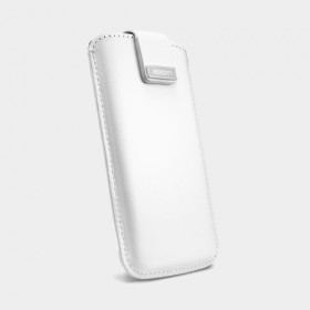 Чехол для iPhone 5 SGP Leather Pouch Crumena Series White (SGP09513)