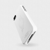 Чехол для iPhone 4, 4S SGP Genuine Leather Grip Series White (SGP06901)