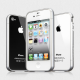 Бампер для iPhone 4, 4S SGP Linear EX Color Series Silver (SGP08368)