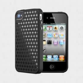 Чехол для iPhone 4, 4S SGP Modello Series Soul Black (SGP08801)
