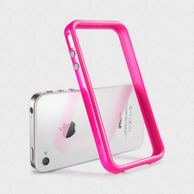 Чехол для iPhone 4, 4S SGP Neo Hybrid 2S Pastel Hot Pink (SGP08397)