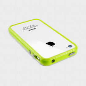 Чехол для iPhone 4, 4S SGP Neo Hybrid 2S Pastel Lime (SGP08367)
