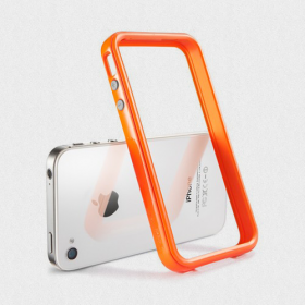 Чехол для iPhone 4, 4S SGP Neo Hybrid 2S Pastel Solaris Orange (SGP08364)