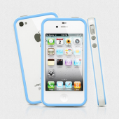 Чехол для iPhone 4, 4S SGP Neo Hybrid 2S Pastel Alpine Blue (SGP08361)