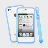 Чехол для iPhone 4, 4S SGP Neo Hybrid 2S Pastel Tender Blue (SGP08365)